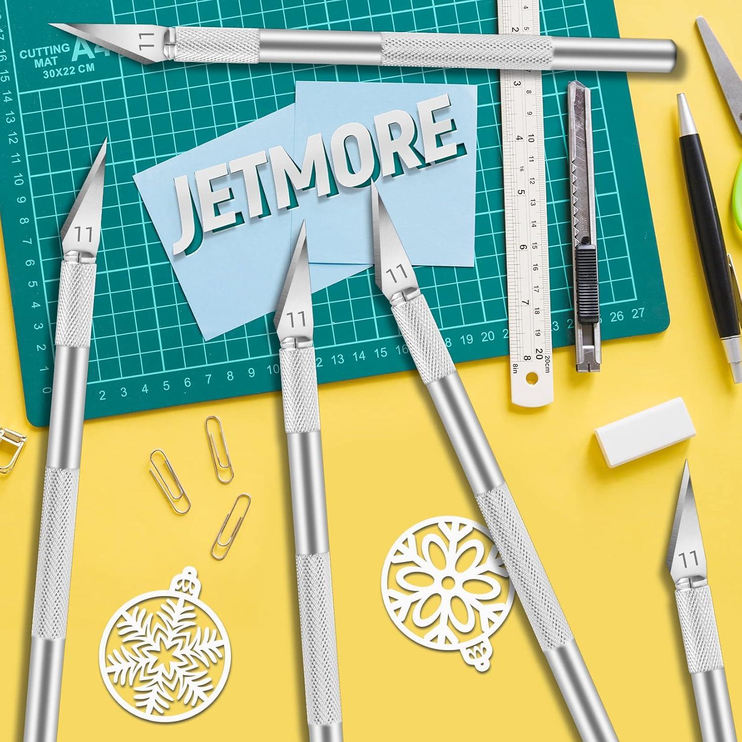 image:image10 Pack Exacto Knife Set Precision Craft Knife Hobby Knife Art Knife with Sharp Blades for Paper Cutting Carving Scrapbooking and DIY PurpleSilver