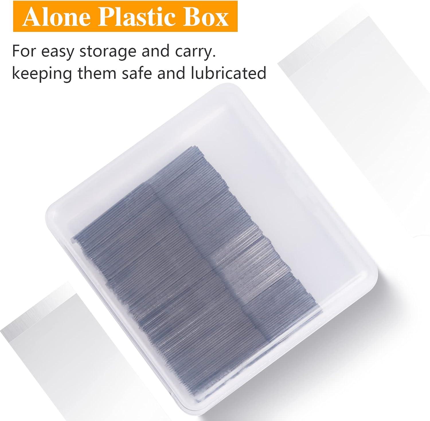 image:image100 Pack Craft Hobby Blades 2 Craft Knife Blades Refill Hobby Knife Replacement Blade with Storage Box for Art and Crafting Scrapbooking Supplies Cutting Caving Stencil17