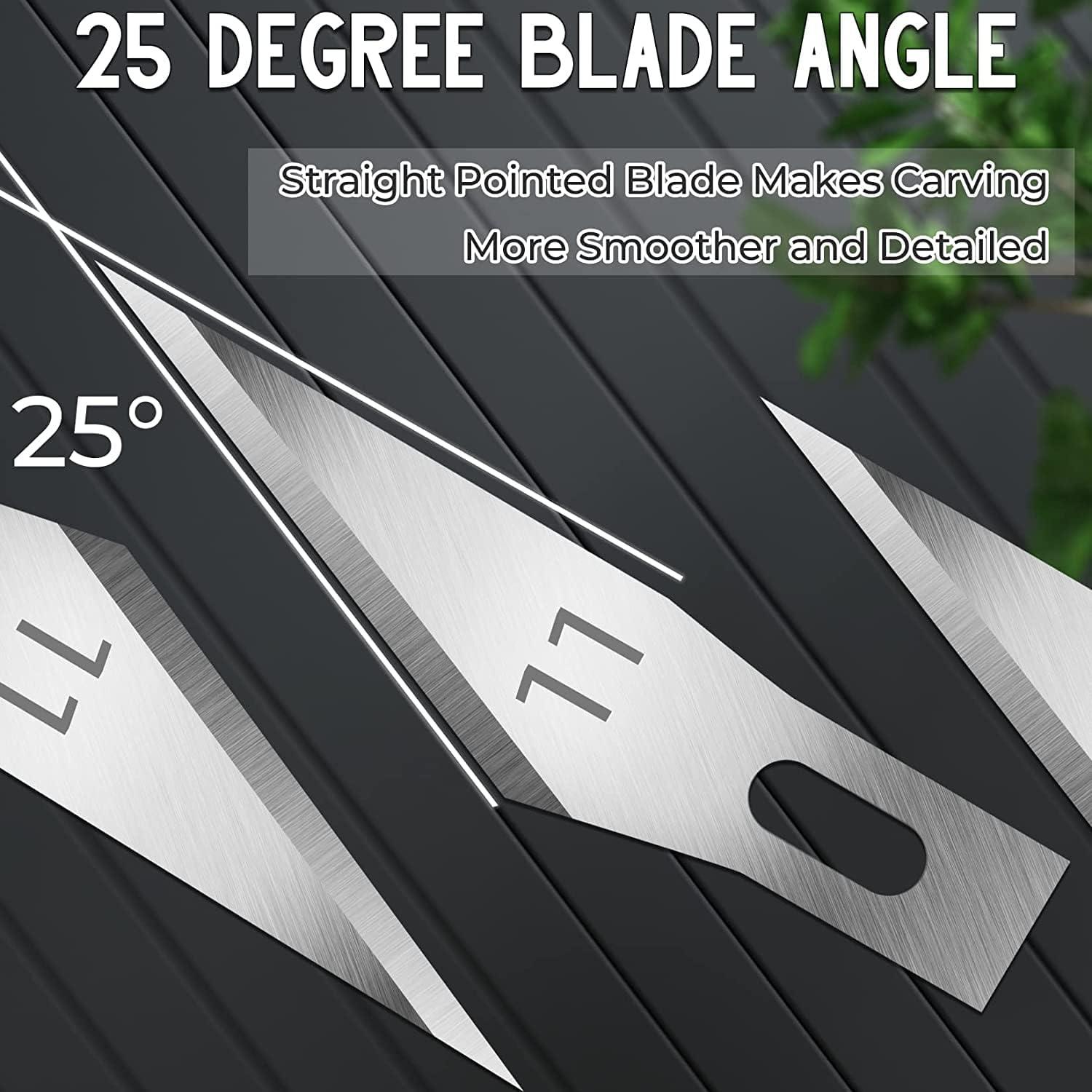 image:image120 Pack Exacto Knife Blades 11 Craft Knife Blades Replacement Exacto Blade 11 Hobby Knife Blade Refills for Art Craft Scrapbooking Cutting Carving160 Pack