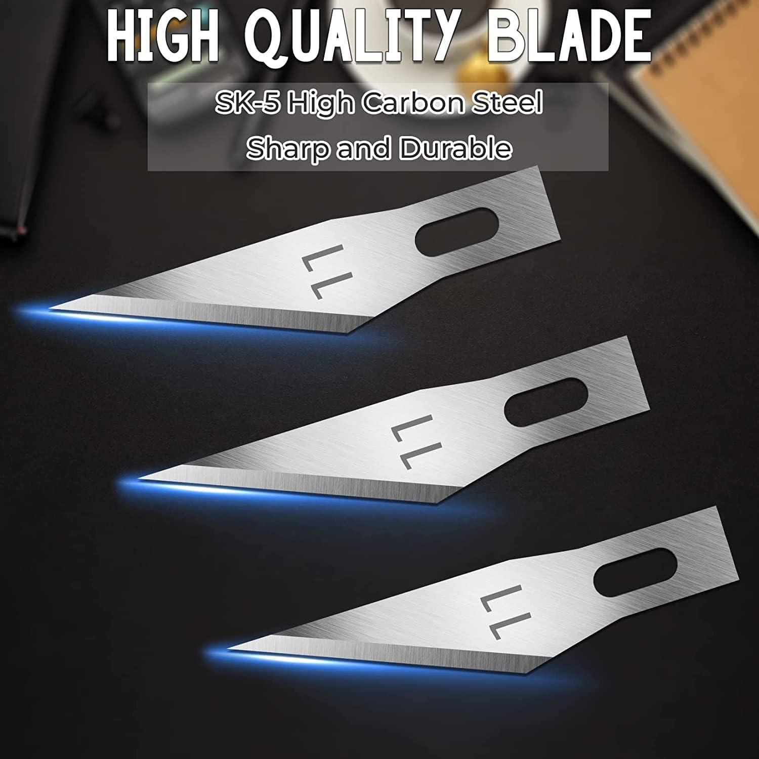 image:image120 Pack Exacto Knife Blades 11 Craft Knife Blades Replacement Exacto Blade 11 Hobby Knife Blade Refills for Art Craft Scrapbooking Cutting Carving200 Pack