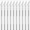 image:image24 Pack Exacto Knife Set Craft Knife Precision Hobby Knife Kit for DIY Cutting Pumpkin Carving Trimming ScrapbookingSilver